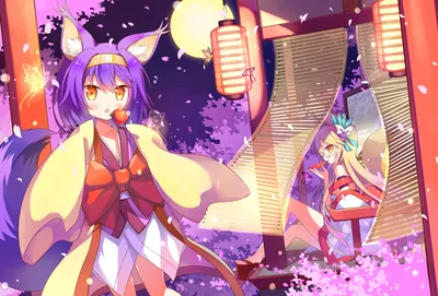Izuna Hatsuse Game Life Abstract Wallpaper 4K 1920x1303 An, Hd, Desktop, Wallpaper, Of, Izuna, Hatsuse, From, Game, Life, She, Wears, White, Landscape, Full HD