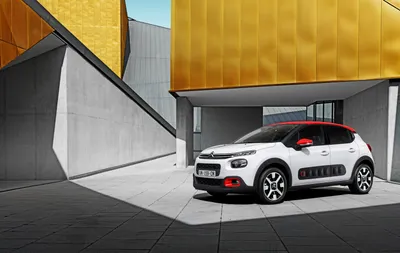Dreamy White Wallpaper Cars Wallpaper 4K 3154x1992 White, Citroën, C3, Car, Parked, In, Front, Of, Citro, Modern, Architecture, Gold, Gray, Ultrawide, QHD