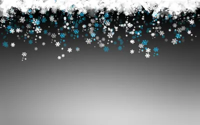 Calm Abstract Wallpaper Nature Wallpaper 4K 2560x1600 Abstract, Artistic, Design, Featuring, White, And, Blue, Snowflakes, Cascading, Down, Gradient, Gray, Ultrawide, QHD