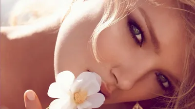 Vibrant Close Wallpaper Nature Wallpaper 4K 1920x1080 Close-up, Of, A, Woman's, Face, With, Her, Eyes, Woman, 039, Gently, Gazing, White, Ultrawide, Full HD