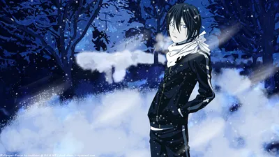 Epic Yato Wallpaper Nature Wallpaper 4K 1920x1080 Hd, Desktop, Wallpaper, Featuring, Yato, From, The, Anime, Noragami, Standing, Snowy, Forest, White, Ultrawide, Full HD