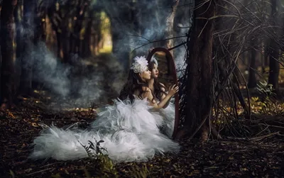 Crisp Bride Wallpaper Nature Wallpaper 4K 2047x1286 Hd, Desktop, Wallpaper, Of, A, Bride, In, Layered, White, Wedding, Gown, Kneeling, Gray, Ultrawide, Full HD