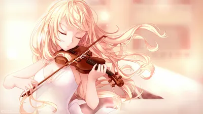 Sleek Kaori Wallpaper Abstract Wallpaper 4K 1920x1080 Hd, Desktop, Wallpaper, Of, Kaori, Miyazono, From, Your, Lie, April, Anime, Character, White, Ultrawide, Full HD