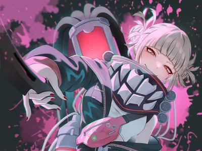 Himiko Toga Hero Academia Abstract Wallpaper 4K 2000x1500 Hd, Desktop, Wallpaper, Featuring, Himiko, Toga, From, My, Hero, Academia, Vibrant, Colors, Gray, Landscape, Full HD