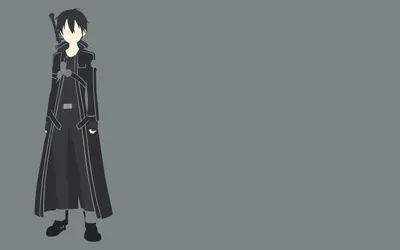 Vibrant Minimalist Wallpaper Minimal Wallpaper 4K 2560x1600 Minimalist, Hd, Desktop, Wallpaper, Featuring, Kazuto, Kirigaya, As, Kirito, Anime, Sword, Art, Gray, Brown, Ultrawide, QHD