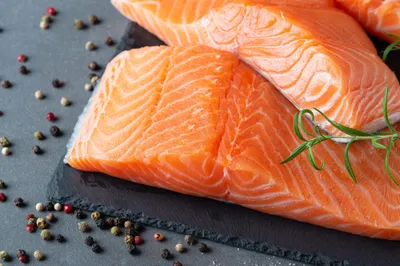 Salmon Food Fish Animals Wallpaper 4K 2000x1335 Salmon, Food, Fish, Hd, Desktop, Wallpaper, Background, Gray, Purple, Pink, Landscape, Full HD