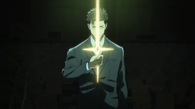 Bold Anime Wallpaper Black/Dark Wallpaper 4K 1920x1080 Anime, Jujutsu, Kaisen, Hiromi, Higuruma, Stands, In, Shadow, Holding, Vertical, White, Ultrawide, Full HD