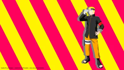 Minimalist Anime Naruto Uzumaki Minimal Wallpaper 4K 8000x4500 Minimalist, 8k, Pc, Desktop, Anime, Wallpaper, Naruto, Uzumaki, Blonde, Black-and-orange, Outfit, Stands, Red, Yellow, Ultrawide, 4k