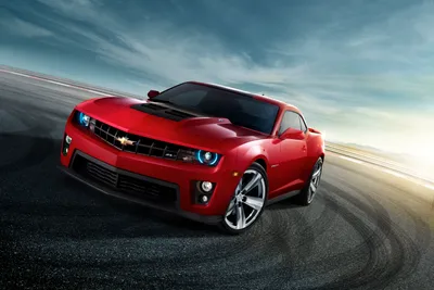 Red Chevrolet Camaro Zl1 Muscle Cars Wallpaper 4K 3000x2002 Red, Chevrolet, Camaro, Zl1, Muscle, Car, With, Glowing, Headlights, Racetrack, Captured, High-definition, Gray, Landscape, QHD