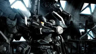 Dreamy Heavily Wallpaper Games Wallpaper 4K 1920x1080 Hd, Pc, Desktop, Wallpaper, Showing, A, Heavily, Armored, Core, Mech, Dim, Industrial, White, Ultrawide, Full HD