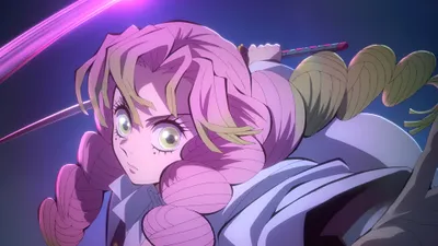Anime Mitsuri Kanroji Abstract Wallpaper 4K 3840x2160 4k, Ultra, Hd, Anime, Wallpaper, Featuring, Mitsuri, Kanroji, Demon, Slayer, Kimetsu, Yaiba, Pink, White, Ultrawide