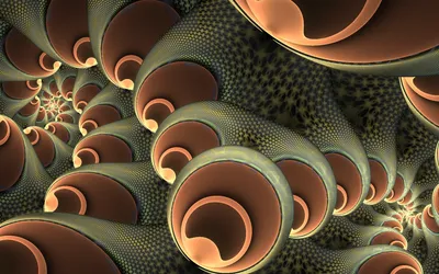 Dark Abstract Wallpaper Abstract Wallpaper 4K 1920x1200 Abstract, Fractal, Design, Featuring, Spiraling, Layered, Shapes, In, Earthy, Tones, Rendered, High, Orange, Brown, Ultrawide, Full HD