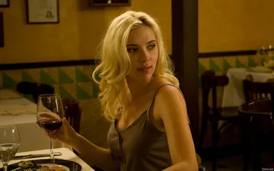 Scarlett Johansson Restaurant Setting Elegantly Abstract Wallpaper 4K 1920x1200 Scarlett, Johansson, In, A, (restaurant, Setting, Elegantly, Holding, Glass, Red, Wine, Captivating, Brown, Ultrawide, Full HD