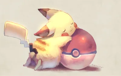 Definition Pikachu Adorably Snuggling Pokeball Abstract Wallpaper 4K 1920x1203 A, High-definition, Desktop, Wallpaper, Featuring, Pikachu, Adorably, Snuggling, Pokeball, Set, Against, Light, White, Ultrawide, Full HD