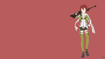 Minimalist Shino Asada Sinon Sword Minimal Wallpaper 4K 3840x2160 Minimalist, 4k, Ultra, Hd, Pc, Wallpaper, Of, Shino, Asada, Sinon, Sword, Art, Orange, Ultrawide
