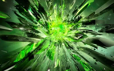 Dark Abstract Wallpaper Abstract Wallpaper 4K 1920x1200 Abstract, Green, Explosion, With, Dynamic, Shards, Radiating, Outward, Creating, Striking, Desktop, Gray, Pink, Ultrawide, Full HD