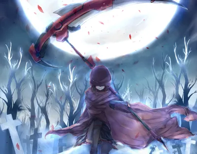 Vibrant Depicting Wallpaper Nature Wallpaper 4K 2480x1937 Hd, Desktop, Wallpaper, Depicting, Ruby, Rose, From, Rwby, Cloaked, Wielding, Scythe, Set, White, Square, Full HD