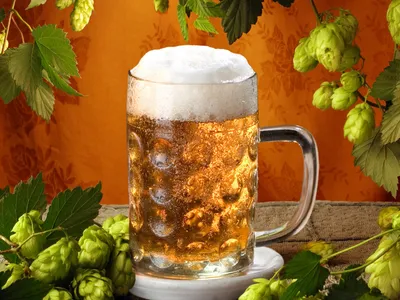 Crisp Glass Wallpaper Abstract Wallpaper 4K 1600x1200 Hd, Desktop, Wallpaper, Featuring, A, Glass, Mug, Of, Beer, Foam, Surrounded, Fresh, Orange, White, Brown, Landscape