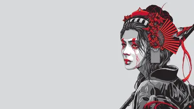 Golden Woman Wallpaper Abstract Wallpaper 4K 1920x1080 A, Striking, Hd, Wallpaper, Of, Woman, With, Intricate, Hairstyle, Adorned, Red, Accents, White, Ultrawide, Full HD
