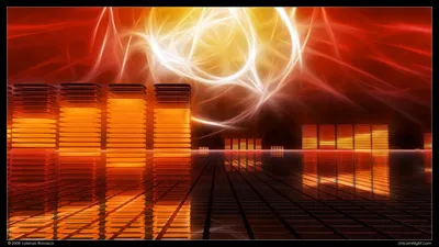 Abstract Design Vibrant Orange Tones Abstract Wallpaper 4K 1920x1080 Hd, Pc, Desktop, Wallpaper, Featuring, An, Abstract, Design, Vibrant, Orange, Tones, Glowing, White, Ultrawide, Full HD
