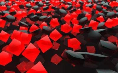 Abstract Pattern Black Cubes Interspersed Abstract Wallpaper 4K 2560x1600 Abstract, Hd, Wallpaper, Featuring, A, Striking, Pattern, Of, Black, Cubes, Interspersed, Vibrant, Red, Ultrawide, QHD