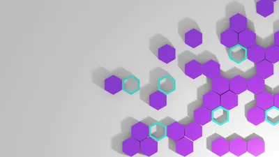 Minimalist Abstract Purple Minimal Wallpaper 4K 3840x2160 Minimalist, Abstract, 4k, Ultra, Hd, Pc, Wallpaper:, Featuring, Purple, Teal, Hexagons, White, Gray, Ultrawide