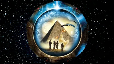 Stargate Movie Theme Space Wallpaper 4K 1920x1080 Hd, Pc, Desktop, Wallpaper, Featuring, The, Stargate, Movie, Theme, Iconic, Portal, Framing, Gray, White, Ultrawide, Full HD
