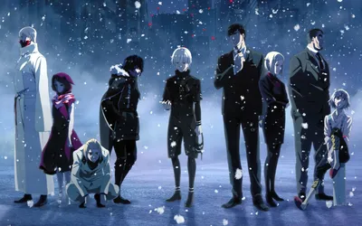Tokyo Ghoul Anime Nature Wallpaper 4K 1920x1200 Hd, Desktop, Wallpaper, And, Background, Of, Tokyo, Ghoul, Featuring, Anime, Characters, Standing, Gray, Brown, Ultrawide, Full HD