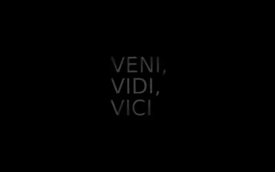 Bright Minimalist Wallpaper Black/Dark Wallpaper 4K 1920x1200 Minimalist, Hd, Pc, Wallpaper, Featuring, Julius, Caesar’s, Quote, Caesar, Veni, Vidi, Vici, Ultrawide, Full HD