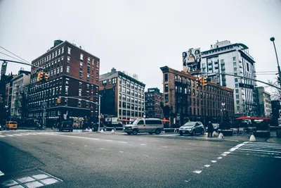 Busy Manhattan Street World Wallpaper 4K 5616x3744 4k, Ultra, Hd, View, Of, A, Busy, Manhattan, Street, New, York, Featuring, White, Landscape
