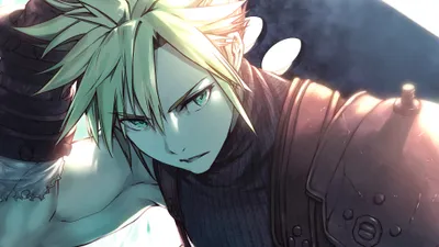 Cloud Strife Final Fantasy Wallpaper 4K 3840x2160 Cloud, Strife, From, (final, Fantasy, Vii:, Remake, Is, Depicted, Detailed, Ultra, Desktop, White, Gray, Ultrawide, 4k