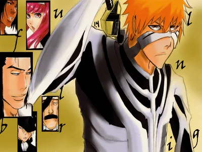 Ichigo Kurosaki Bleach Masked Shinigami Space Wallpaper 4K 1400x1050 Hd, Pc, Desktop, Wallpaper, Background, Of, Ichigo, Kurosaki, Bleach, Masked, Shinigami, Black-and-white, Gray, Landscape