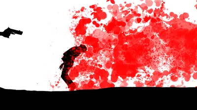 Dark Emo Silhouette Space Wallpaper 4K 1920x1080 Hd, Pc, Desktop, Wallpaper, Featuring, A, Dark, Emo, Silhouette, Recoiling, Explosion, Vivid, White, Red, Ultrawide, Full HD