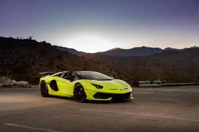 Calm Yellow Wallpaper Cars Wallpaper 4K 6357x4238 Yellow, Car, Lamborghini, Aventador, Supercar, Vehicle, Svj, Desktop, White, Gray, Landscape, 4k