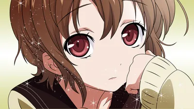 Golden Close Wallpaper Abstract Wallpaper 4K 1920x1080 Close-up, Anime-style, Illustration, Of, A, Contemplative, Girl, With, Reddish, Eyes, Denpa, Onna, White, Ultrawide, Full HD