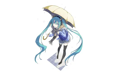 Hatsune Miku Anime Vocaloid Abstract Wallpaper 4K 3200x2000 Hatsune, Miku, Anime, Vocaloid, Hd, Desktop, Wallpaper, White, Ultrawide, QHD