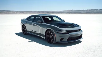 Dark Silver Wallpaper Cars Wallpaper 4K 3000x1688 Silver, Dodge, Charger, Srt, Muscle, Car, Parked, On, White, Salt, Flat, Under, Ultrawide, QHD
