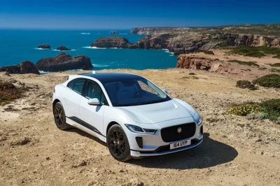 White Car Jaguar Cars Wallpaper 4K 4096x2732 White, Car, Jaguar, Vehicle, I-pace, Desktop, Gray, Landscape, 4k