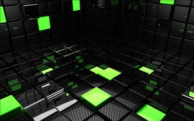 Cgi Abstract Cube Wallpaper 4K, Black/Dark category
