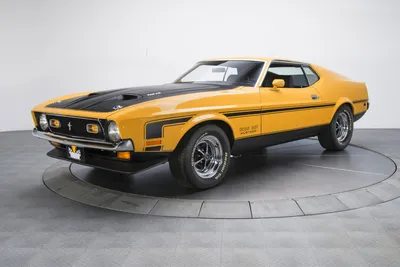Serene Yellow Wallpaper Cars Wallpaper 4K 1920x1280 Yellow, Ford, Mustang, Boss, 351, Muscle, Car, With, Black, Racing, Stripes, Showcased, White, Landscape, Full HD