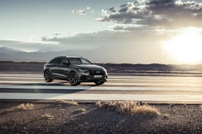 Silver Suv Open Sunset Cars Wallpaper 4K 4096x2731 Silver, Audi, Q8, Suv, Parked, On, An, Open, Road, Sunset, Captured, Ultra, Gray, Landscape, 4k