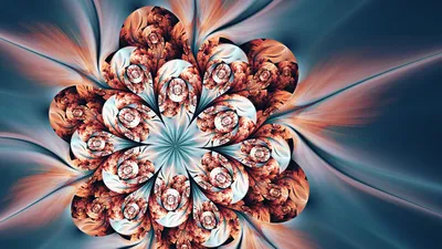 Abstract Fractal Design Resembling Abstract Wallpaper 4K 2560x1440 Hd, Pc, Desktop, Wallpaper, Featuring, An, Abstract, Fractal, Design, Resembling, Detailed, Multi-layered, White, Orange, Gray, Ultrawide, QHD