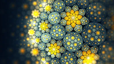 Vivid Vibrant Wallpaper Abstract Wallpaper 4K 2560x1440 Hd, Pc, Desktop, Wallpaper, Featuring, A, Vibrant, Fractal, Pattern, Colorful, Abstract, Flowers, Brown, Gray, Ultrawide, QHD