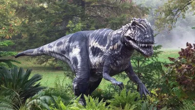 Majestic Tyrannosaurus Rex Standing Amidst Nature Wallpaper 4K 1920x1080 Hd, Desktop, Wallpaper, Of, A, Majestic, Tyrannosaurus, Rex, Standing, Amidst, Lush, Greenery, Gray, Ultrawide, Full HD