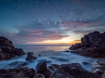 Serene Ocean Rocky Nature Wallpaper 4K 4112x3084 4k, Ultra, Hd, Desktop, Wallpaper, Showcasing, A, Serene, Ocean, Scene, Rocky, Shores, Brown, Landscape
