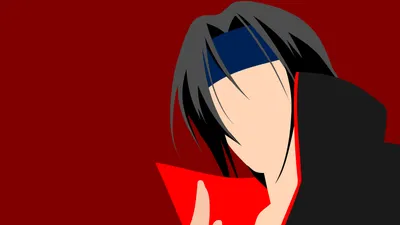 Epic Minimalist Wallpaper Minimal Wallpaper 4K 7680x4320 Minimalist, Anime-style, Portrait, Of, Itachi, Uchiha, Clan, Against, Deep, Red, Brown, White, Ultrawide, 4k