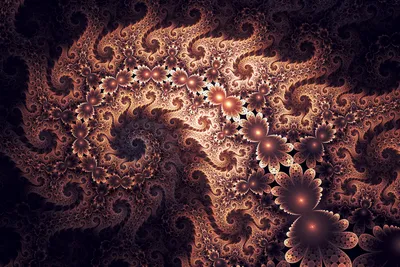 Radiant Abstract Wallpaper Abstract Wallpaper 4K 1920x1280 Hd, Pc, Desktop, Wallpaper, Featuring, An, Intricate, Abstract, Fractal, Design, Shades, Pink, Brown, Landscape, Full HD