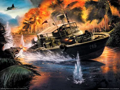 Sleek Battlefield Wallpaper Nature Wallpaper 4K 1600x1200 Hd, Pc, Desktop, Wallpaper, Of, Battlefield, Vietnam, Video, Game, Patrol, Boat, Gray, Brown, Landscape