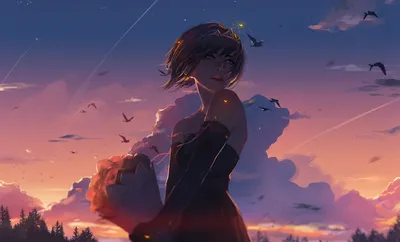 Serene Captivating Wallpaper Nature Wallpaper 4K 1920x1160 A, Captivating, Fantasy-themed, Image, Featuring, Woman, In, Black, Dress, Set, Against, Vibrant, Gray, Ultrawide, Full HD