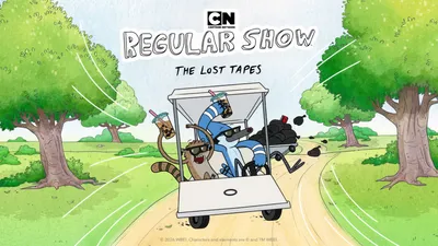 Bold Cartoon Wallpaper Cars Wallpaper 4K 1918x1080 Cartoon, From, Network's, Regular, Show, The, Lost, Network, 039, Tapes, Desktop, White, Ultrawide